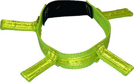 Halsband Reflex Jakt Med Flärpar XS 2,5x25-35cm