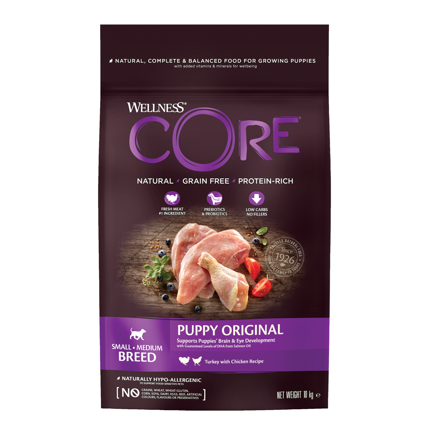 CORE Dog Puppy Sm/med breed 10 kg