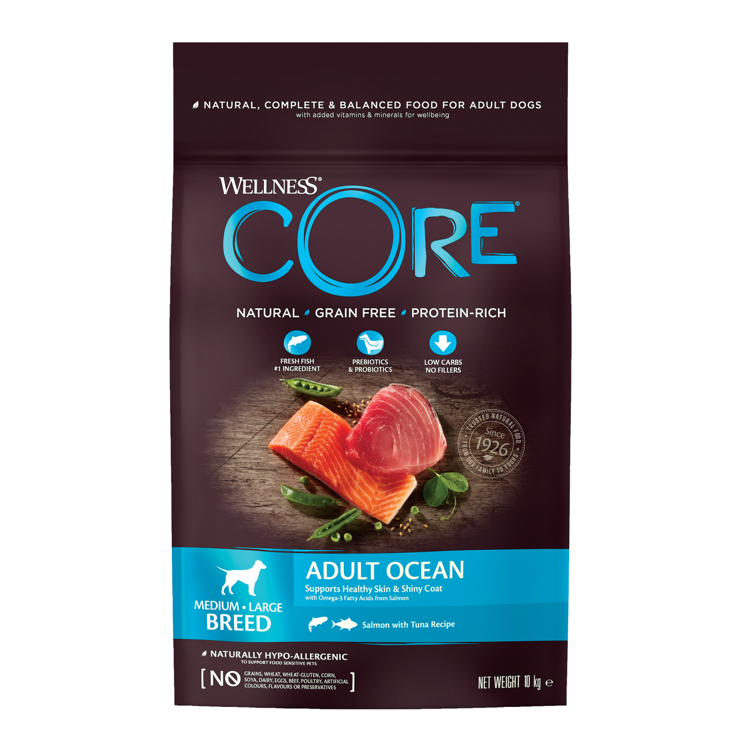 CORE Dog Ad Med/Large Ocean 10 kg