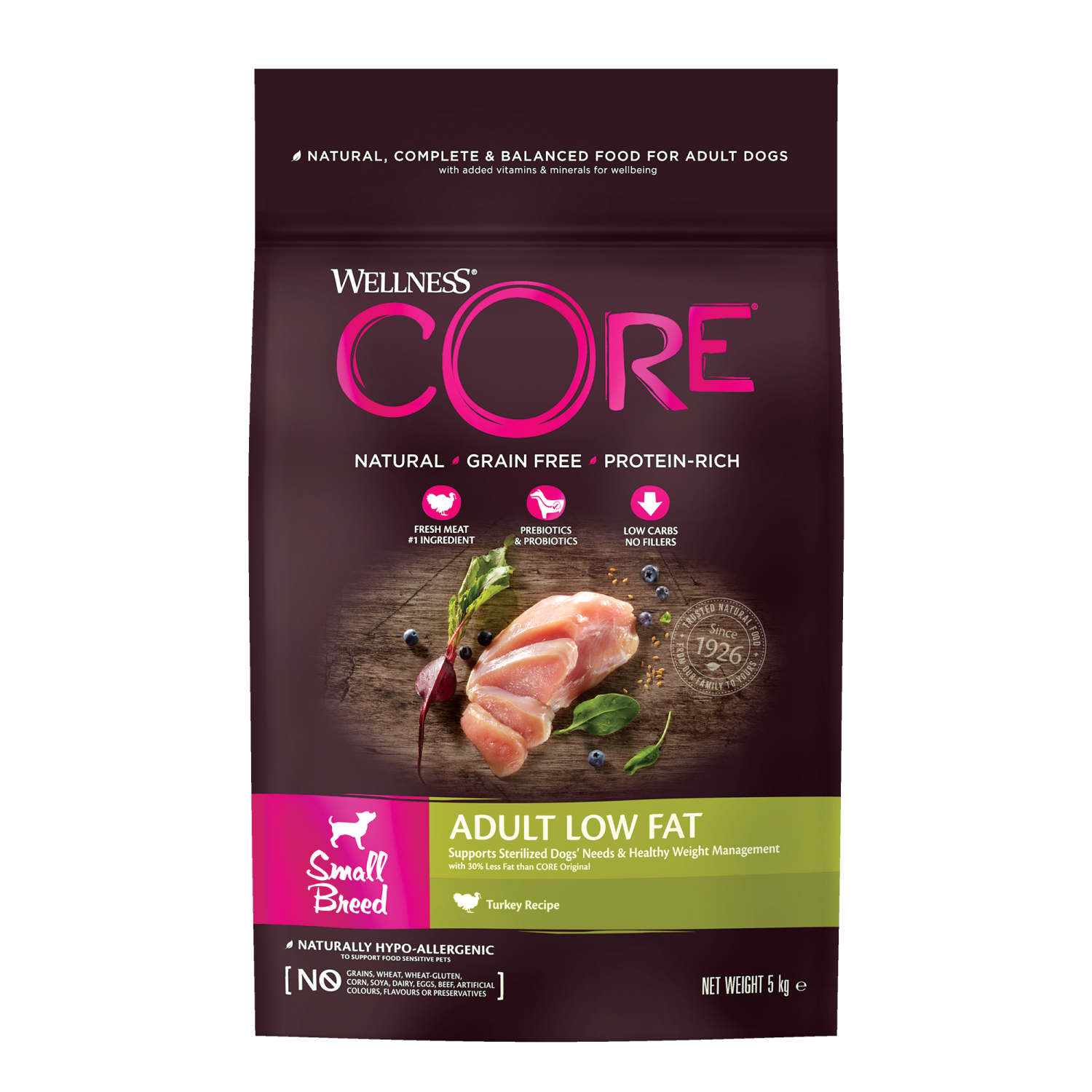 CORE Dog Ad Small br Low fat 5 kg