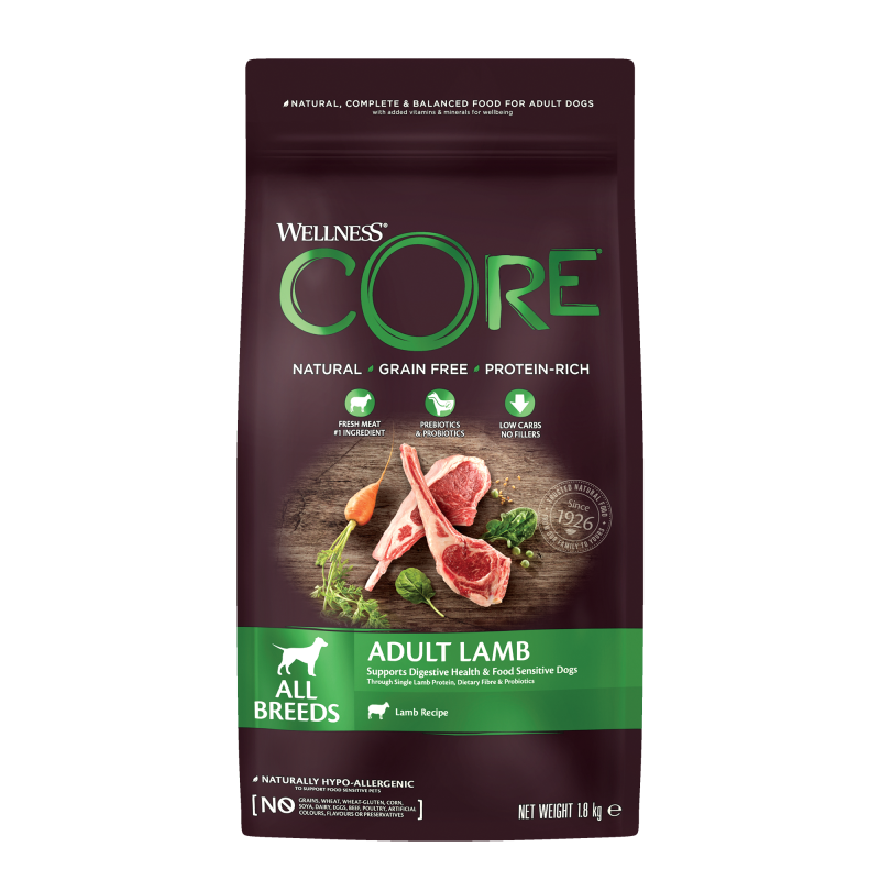 CORE Dog Ad All br Lamb 1,8 kg