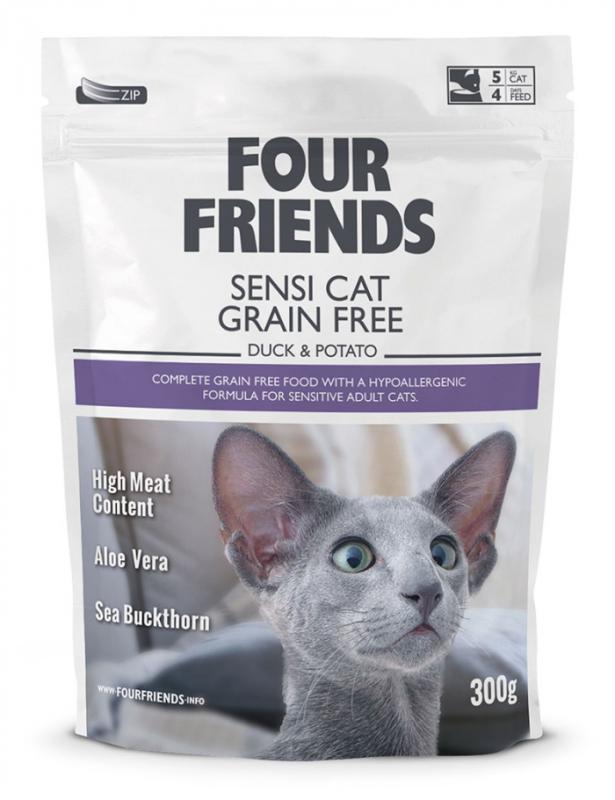 FourFriendsC Grain Free Sensi Cat 6 kg