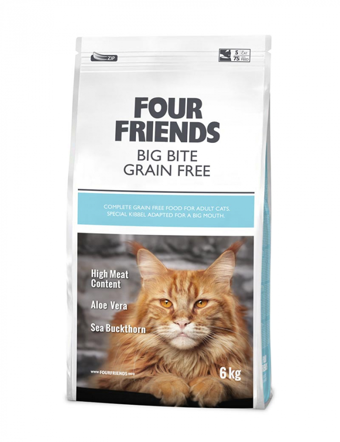 FourFriendsC Grain Free Big Bite 0,3 kg