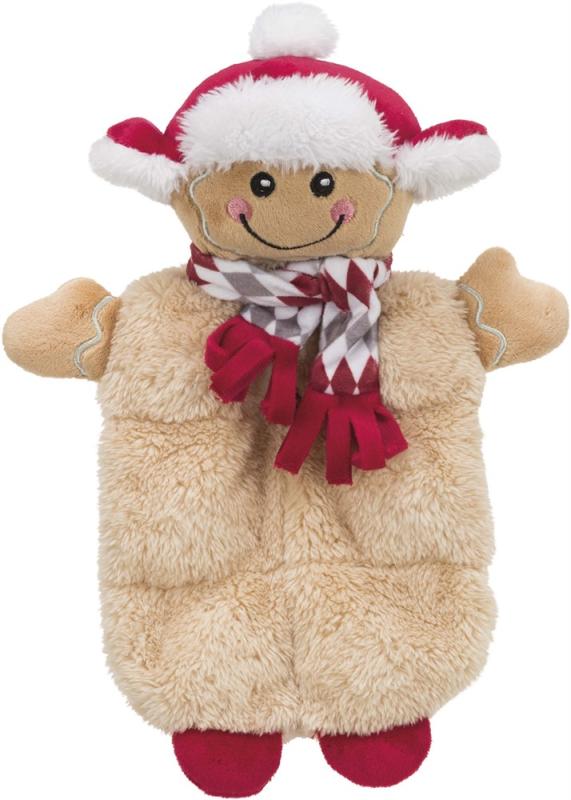 Xmas gingerbread, dangling toy, plush, 28 cm