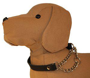 Halvstryp Läder Svart Alac