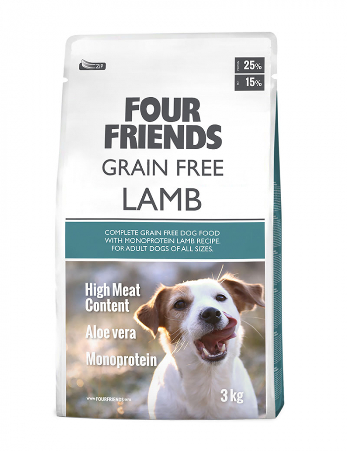 FourFriends Dog GF Lamb 3 kg