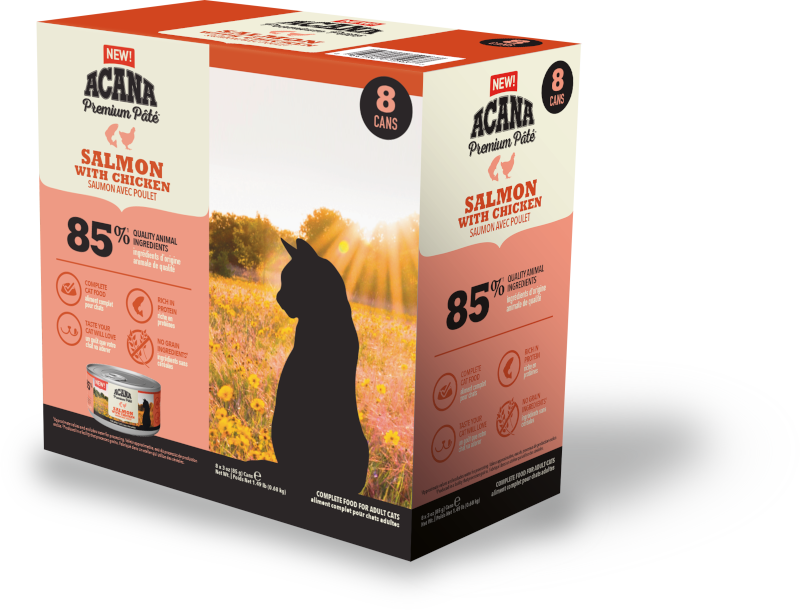 Acana Cat Premium paté Salm/Chick 85 g ( 8/frp )