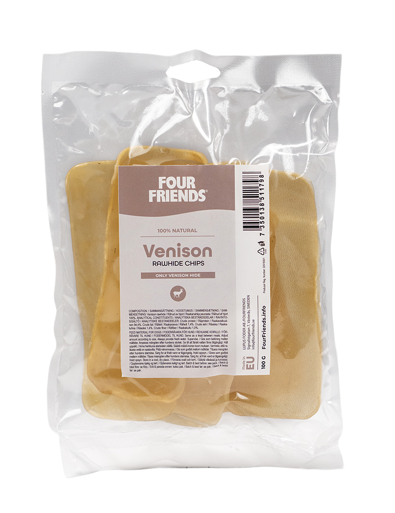 FF Venison rawhide chips 100 g