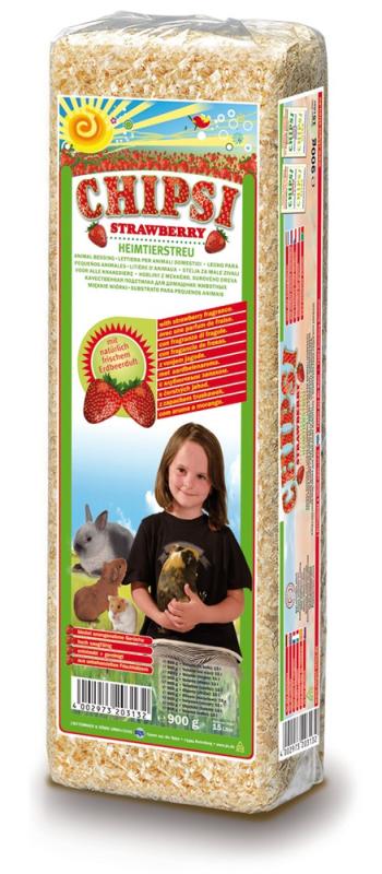 Burspån Chipsi Strawberry 15 L