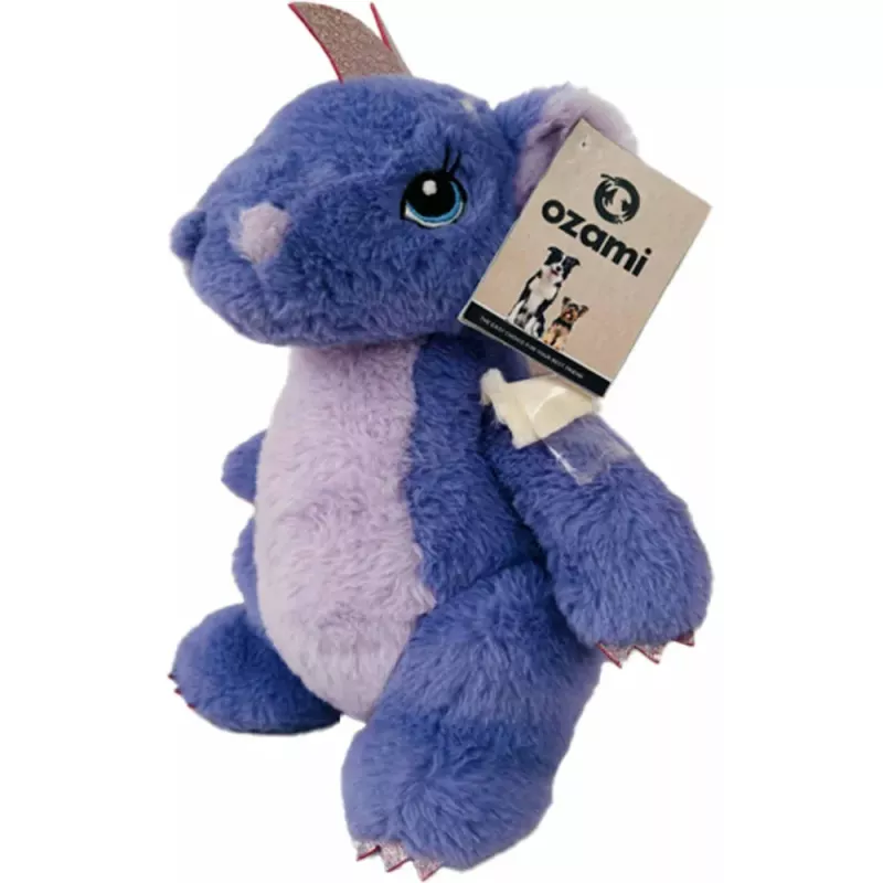Ozami Dog Toy Dino Purple 34cm