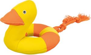 Aqua Toy anka med rep, tyg, 20 cm/36 cm