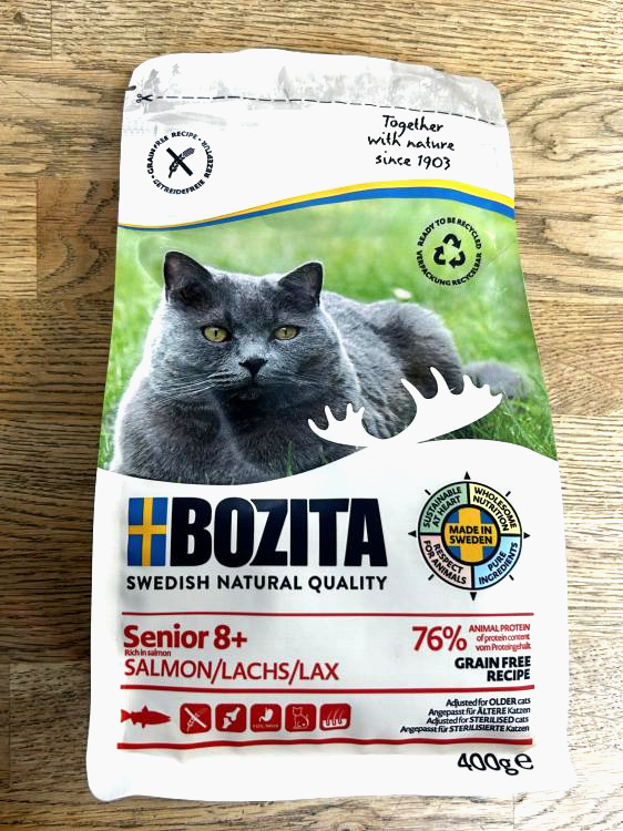 Bozita GF Senior 8+ Salmon 400 g