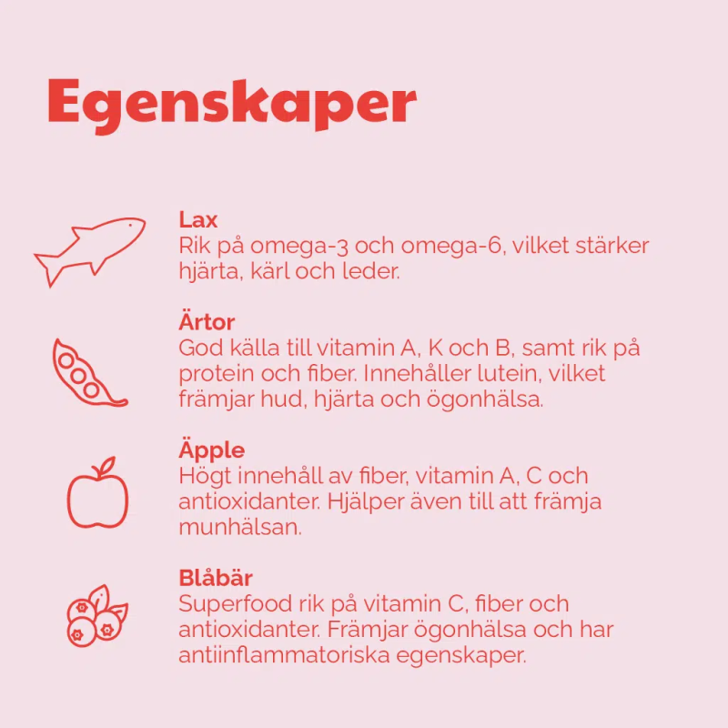 Crunchy Snack Salmon with Blueberries 150 g