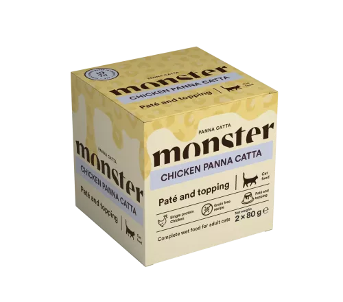 Monster cat, Panna catta chicken 2-pack