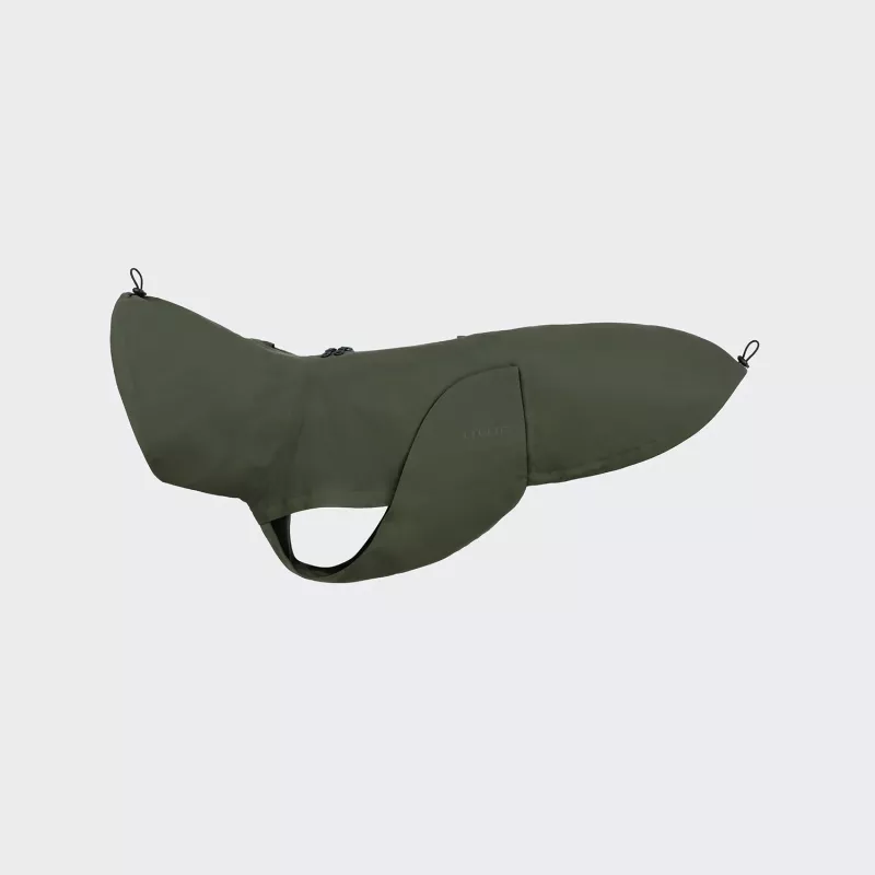 Dog Raincoat Dublin 2.0 (Sz.1) Dark Olive CLOUD7