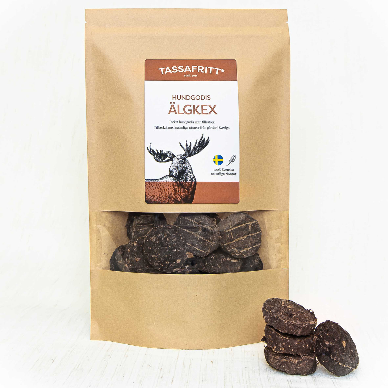 Älgkex TassaFritt 80 gram