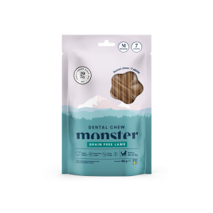 Monster Dog Dental Chew Lamb M Week (7st) 180 g