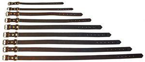 Halsband infettat råhud 45cm