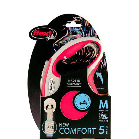 flexi New Comfort, band, M: 5 m, röd
