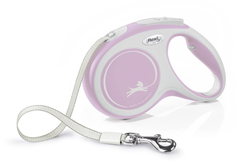 flexi New Comfort, band, M: 5 m, rosa