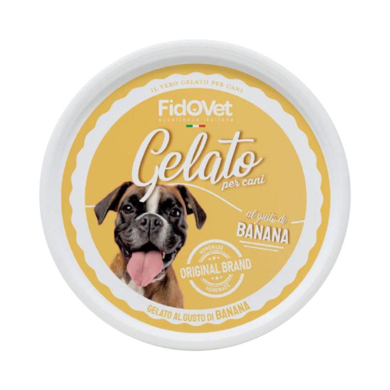Hundglass Gelato Banan (pulverform), 120g