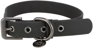 CityStyle halsband, PVC, L-XL: 50-57 cm/30 mm, svart
