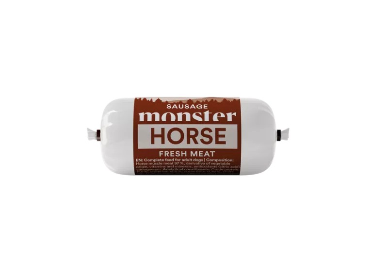Monster Dog Sausage HORSE 80g
