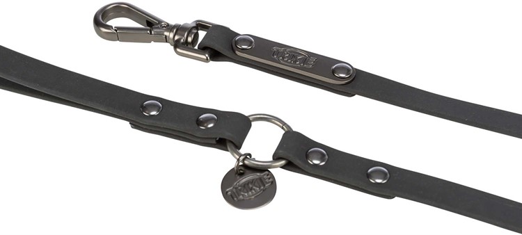 CityStyle koppel, PVC, S-M: 1.20 m/13 mm, svart