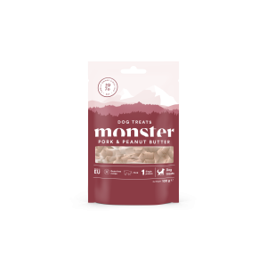 Monster Dog Treats Baked Pork/ Peanut 100 g