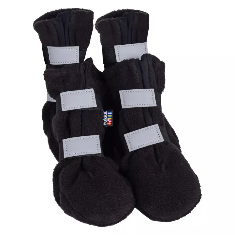 FLEECE BOOTS BLACK 1