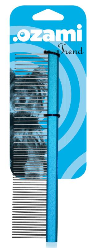 Kam blå extra långa tänder