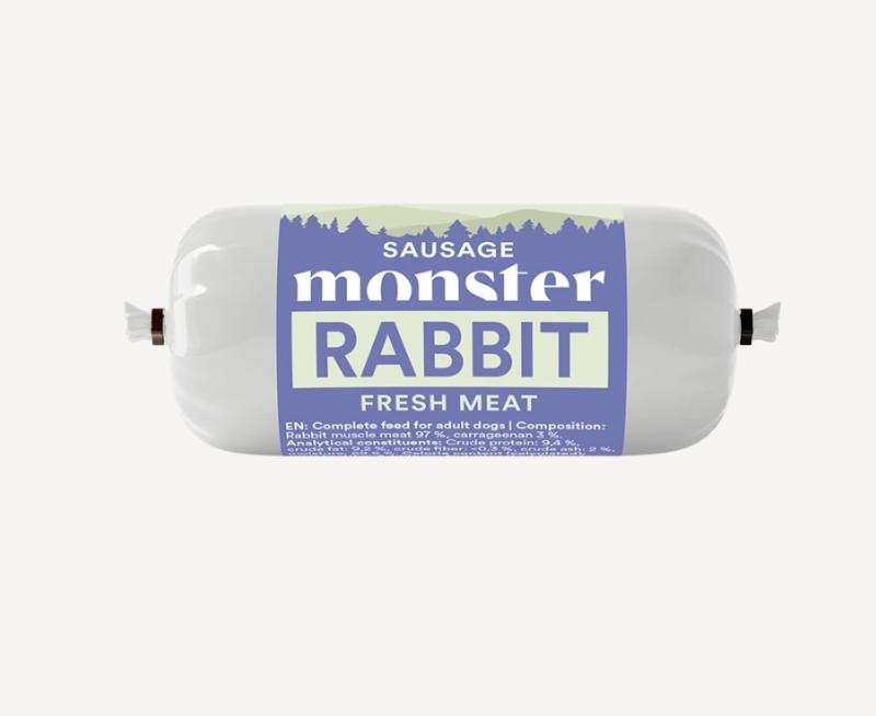 Monster Dog Sausage Rabbit 400 g