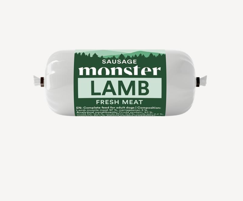 Monster Dog Sausage Lamb 400 g