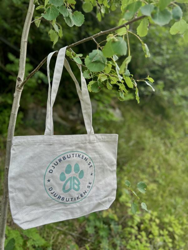 Beige Tygpåse Djurbutiken.se