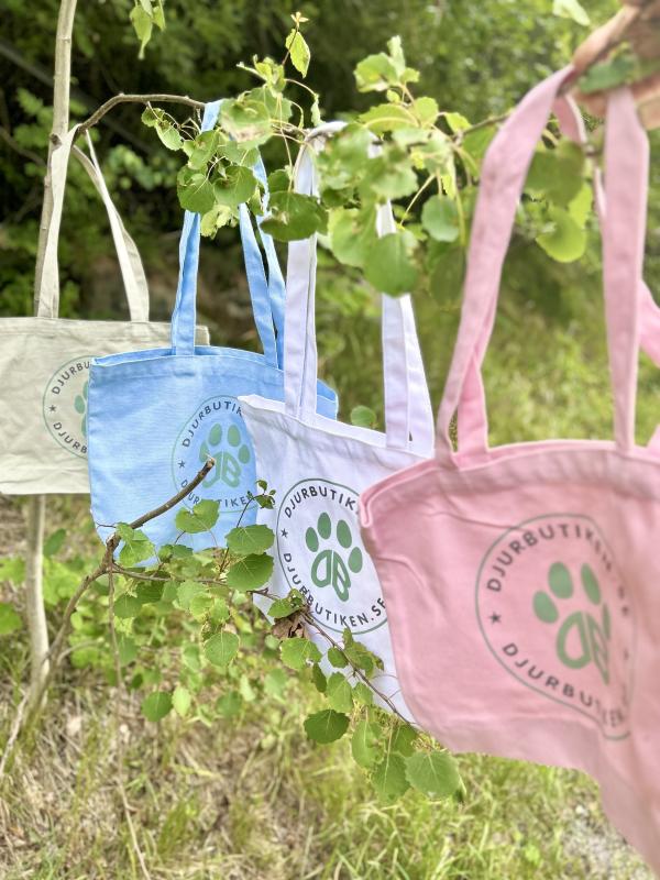 Beige Tygpåse Djurbutiken.se