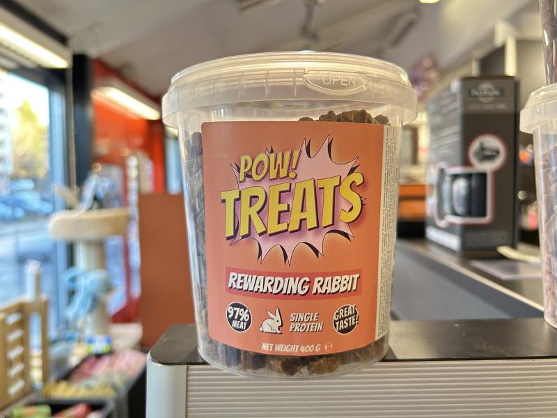POW! Treats Rewarding Rabbit 400 g