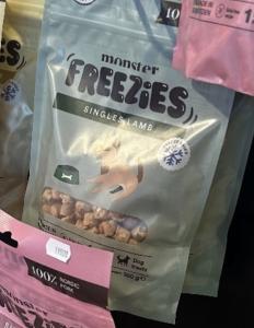 Monster Dog Treats Freeze Dried Lamb 150g