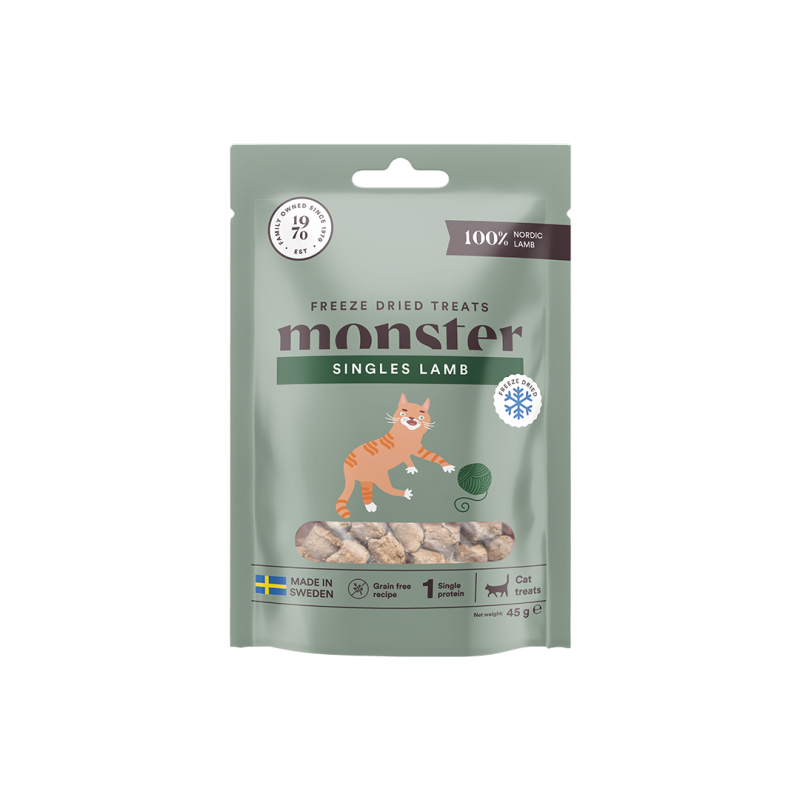 Monster Cat Treats FD Lamb 45 g