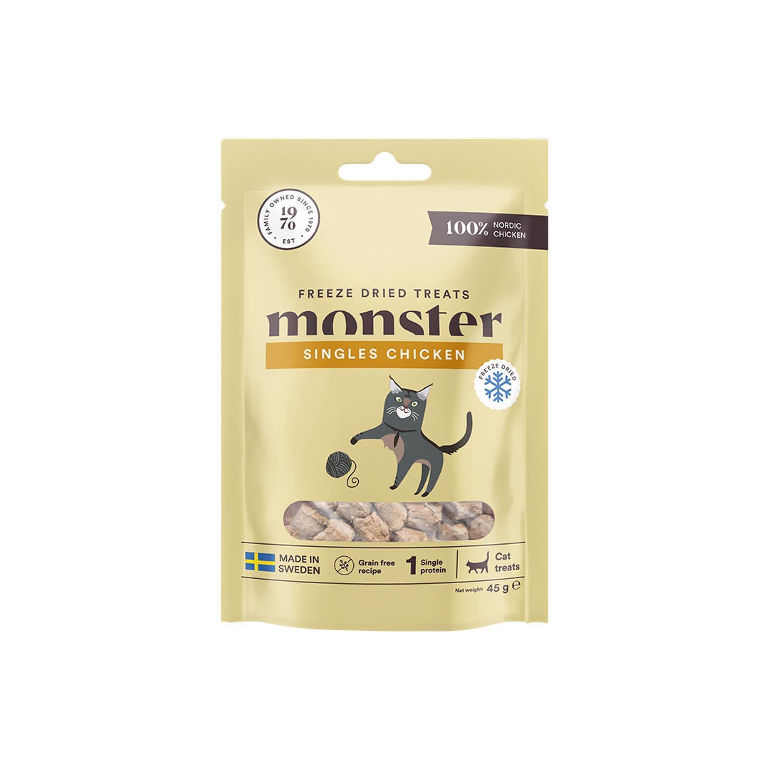Monster Cat Treats FD Chicken 45 g