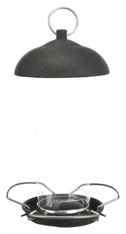 Vildfågelmatare, 560 ml/o, 10 cm, svart