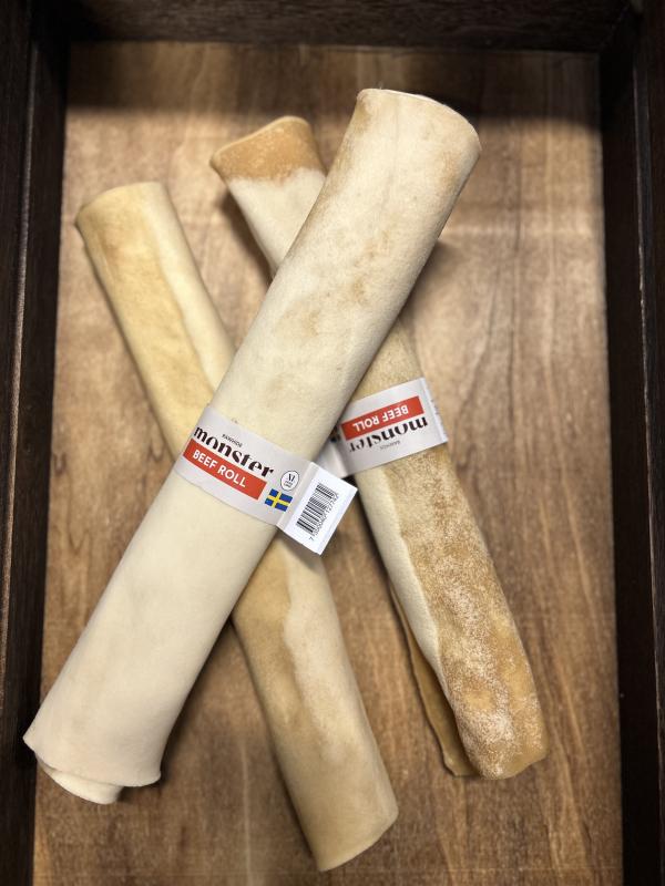 Monster Rawhide Beef Roll XL