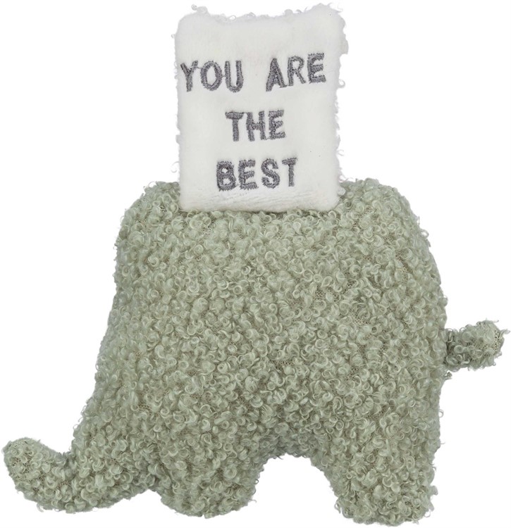 Junior elefant, plysch, 13 cm