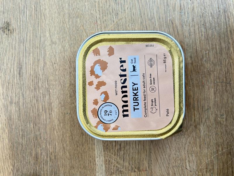 Monster Cat Turkey Paté  Gold 85 g