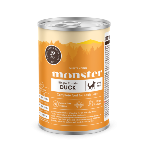 Monster Dog Adult Single Duck Burk 400 g