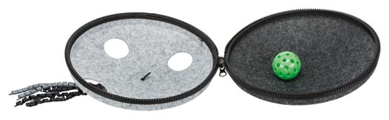 Kattleksak Wiggle & Fumble, filt, 23 cm