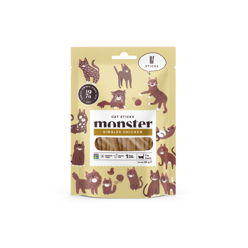 Monster Cat Sticks Chicken 50 g