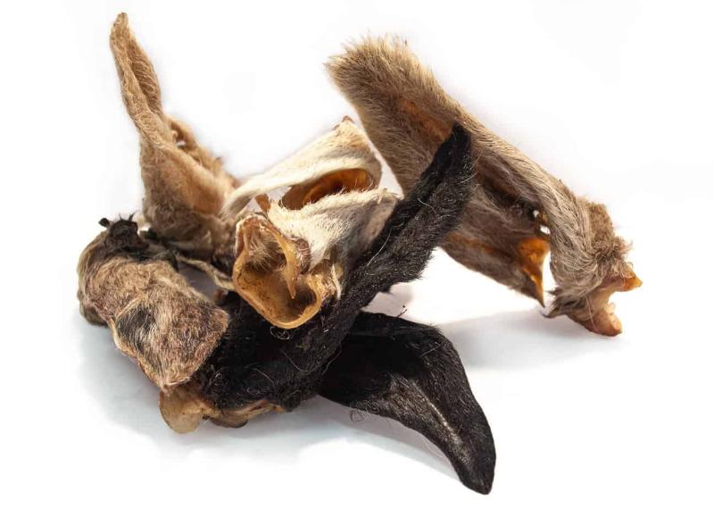 Lammöron med päls 45-55st