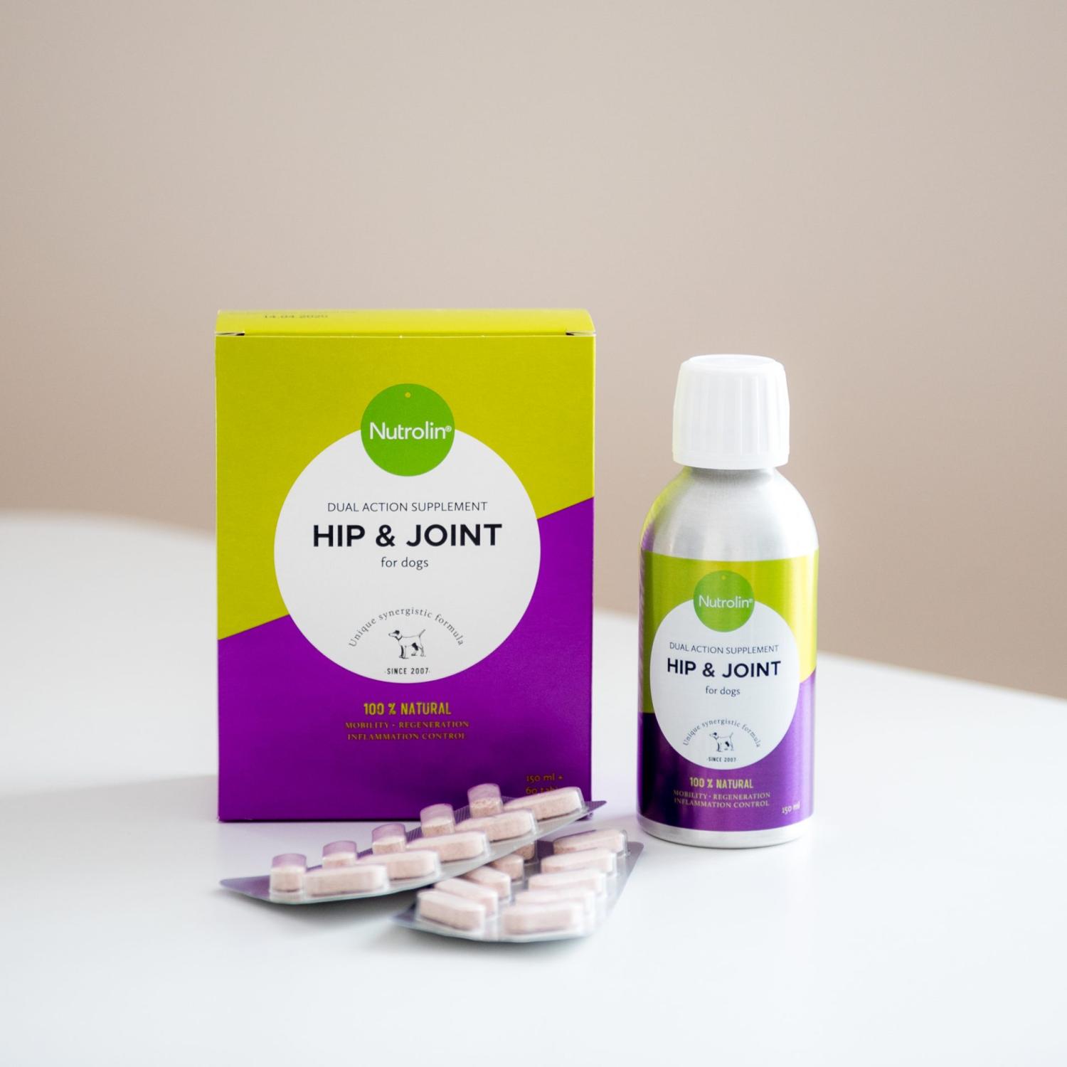 Nutrolin® Hip & Joint - 150 ml+60 tbl