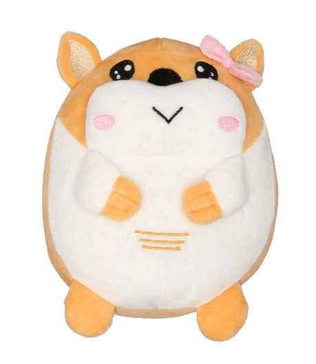 Dogman Leksak Hamster Beige M 18cm