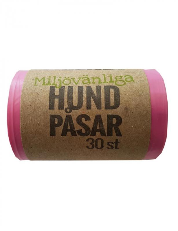 Miljöhundpåse rosa